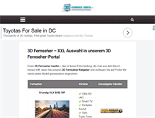 Tablet Screenshot of 3d-fernseher-kaufen.com